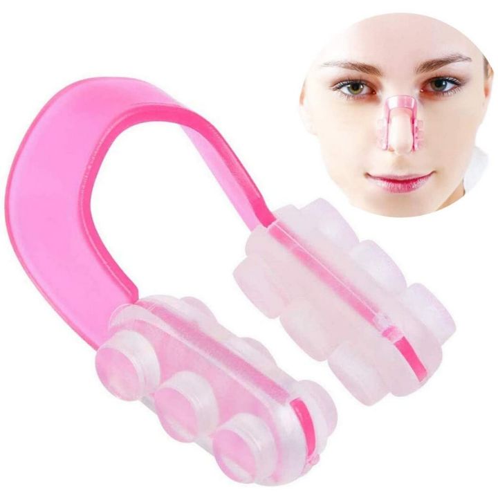 New Discount Offer Silicone Nose Shaper - For a Slimmer, Thinner Nose Bridge - Pink Nose Straightener Lifter Tool - 1PC