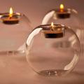 Classic Crystal Glass Candle Holder Table Candlestick Romantic Wedding Bar Party Dinner Home Decor. 