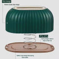 Scandinavian Spring Lift Tissue Box Dispenser – Large Capacity Napkin & Paper Holder for Home & Office Organization KS. 