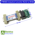 Bi directional Communication data RS232 To RS485 Serial Converter STM485S by Electrica. 