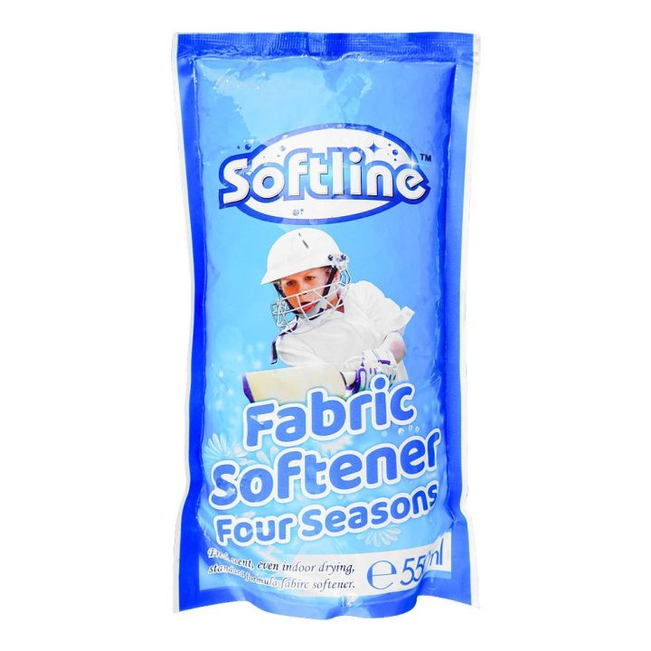 SOFTLINE FABRIC SOFTENER 4 SEASONS BLUE 550ML