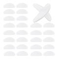 18 Pairs Eyeglasses Nose Pads Glasses Adhesive Silicone Anti-Slip Nosepads for Eyeglass Glasses Sunglasses (Transparent, 1.5Mm). 