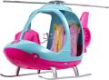 Barbi Travel Helicopter With Spinning Rotor. 