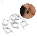 6Pcs Earring French Hooks Jewelry Findings Making Accessories Earwire for Chain Earrings Pendant. 