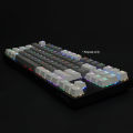 87Pcs/Set Keycap Color Matching Light-proof PBT Mechanical Keyboard Keycap for Cherry Keyboard For pc(JUST Keyboardcaps,Not a Keyboard). 