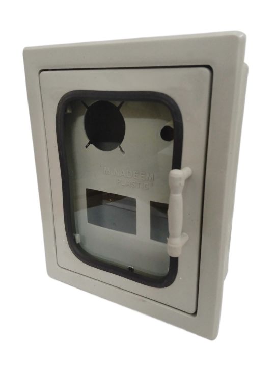 Weatherproof Plastic Panel box (10"x14")-Light Ash Colour-Electric Circuitry Component-Used to fix voltmeter and Breaker