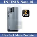 Infinix Note 10 Back Protector Matte Skin Sheet For Infinix Note 10 - 2Pcs. 