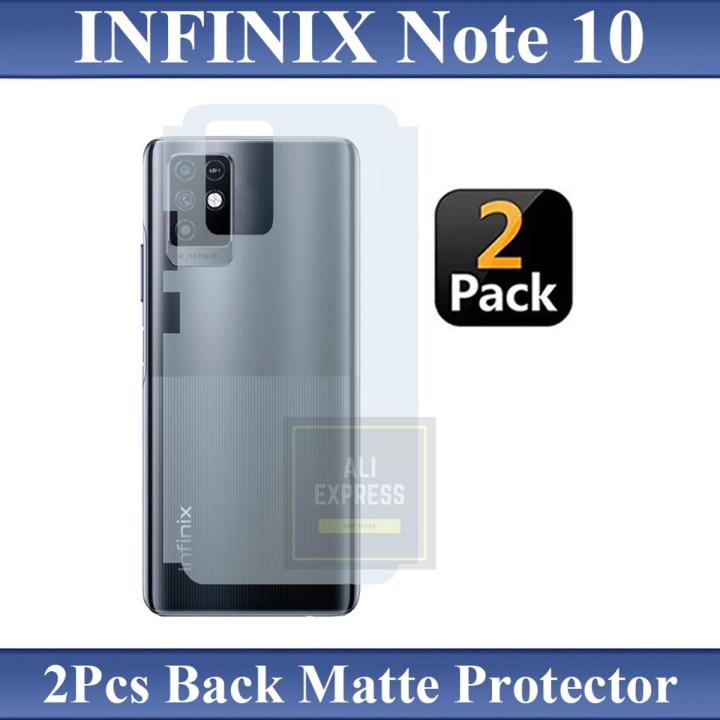 Infinix Note 10 Back Protector Matte Skin Sheet For Infinix Note 10 - 2Pcs