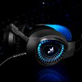 Gaming Headphone Headset Original RGB Lighting Thunder V1000 Super High Beats Bass Dual 3.5mm Plug Interface with Microphone HD Music Video 3D Sound Fancy Stylish Smart Mobile Desktop Laptop PC. 