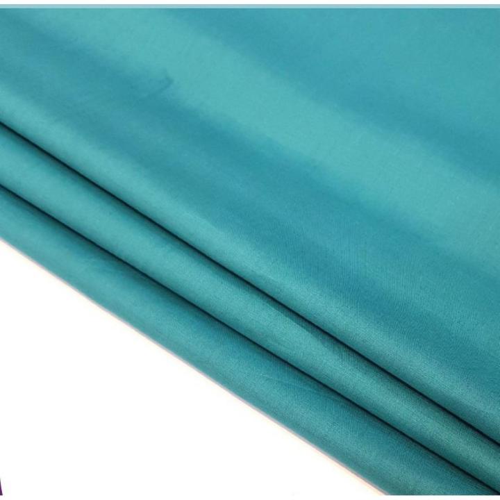 Sea Green Color Premium Lawn Cotton for Trouser or Shirts For Women -UnStitched  Suits 2.5 Meter Color Premium  Quality Durable Fabric Reasonable Stylish Look 1 Piece Only (2.5 Yards)