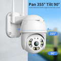 Dexter Q8 Outdoor IP Wifi Camera1080P Outdoor IP Wifi Camera Wireless V380 Pro CCTV - 2mp HD IP Camera with Motion Detection, Colored Night Vision. 