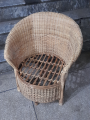 Cane Chairs/ Cane Furniture Chair With Caution Seat. 