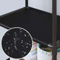 Metal Coat Stand with Shoe Rack and 3-Tier Storage Shelf Unit. 