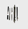 BODA Vintage Stainless Steel Bofa Compass Geometry Set Drafting Set Compass Set for Technical Drawing and Art & Craft. 
