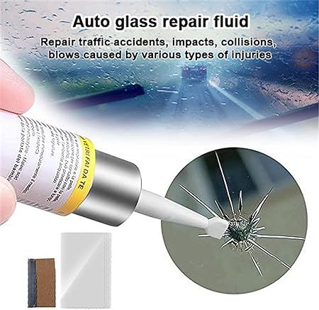 ATN     Car Glass Crack Repair Liquid, Windshield Crack Repair Kit Car Glass