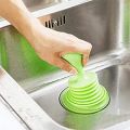 Bathroom Rubber Power Drain Cleaning Pump  Kitchen Drain Sink Plunger Unblocker (Multi Color). 