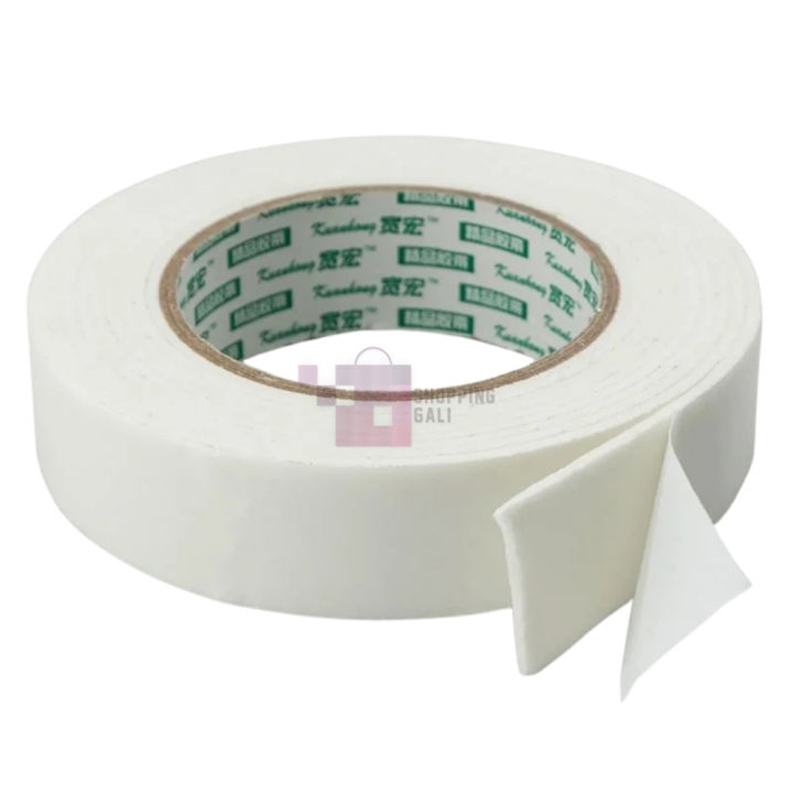 Double%20Tape%20-%201%20Inch%20-%20Foamic%20Double%20Tape%20-%20Party%20Decoration%20Super%20Strong%20-%20White%20-%20Unisex%20-%20Pack%20Of%201%20-%20Image%203
