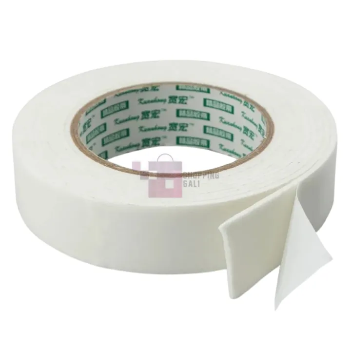 Double%20Tape%20-%201%20Inch%20-%20Foamic%20Double%20Tape%20-%20Party%20Decoration%20Super%20Strong%20-%20White%20-%20Unisex%20-%20Pack%20Of%201%20-%20Image%203