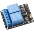 2 channel 5V Relay module 10A 250V AC for Arduino. 
