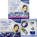 Glow Clean Beauty Cream 3in1 Set Serum And Face Wash. 