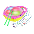 Flash Stick Drum Toy for Kids - 3D Flash Drums with Lights | High-Quality Plastic Drum Set. 