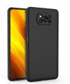 Xiaomi Poco X3 OR X3 Pro Soft Silicon Matte Black Back Cover. 