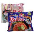Samyang Noodles (Pack of 2) Creamy Carbo Ramen+ Habanero Lime Noodles 130g+140g Imported Noodles Korean Noodles. 