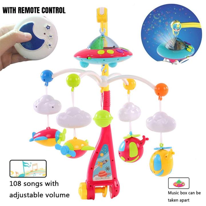 Remote%20Control%20Musical%20Cot%20Mobile%20Crib%20Bell%20Bed%20Ring%20Hanging%20Rotate%20with%20108%20Beautiful%20Music%20%20Multicolour%20-%20Image%204