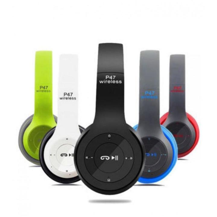 P47 Headphone for Games and Songs - Wireless Bluetooth Headphone