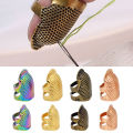 Finger Protector Gold Needle Thimble Metal Sewing Accessories Handworking Tools Nicle. 