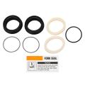 Mountain Bike Fork Oil Seal, Standard Size Fork Oil Seal Set Stable Structure for 36mm Inner Tube. 