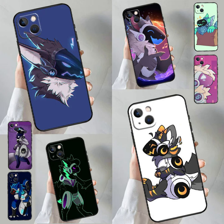 【PeacemPeace】 Game Protogen Phone Case For iPhone 15 11 12 13 14 Pro Max X XR XS Max 6 7 8 14 Plus SE 2022 Soft Cover