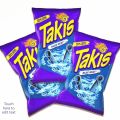 Takis Blue Heat Rolled Tortilla Chips 56g(1x3pack). 