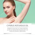 Cyperus Rotundus Essential Oil Anti Redness Soothing Plant Oil Reduce Irritation Body Moisturizing Smooth Hair Removal Care Oil. 
