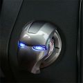 Iron Man Car Start Stop Push Switch Button Cover 3D Car Interior Accessories. 