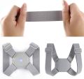 Smart Posture Corrector Vibration Belt USB Rechargeable Intelligent Vibration Induction Sensor Reminder High Elasticity Adjustable Upper Back Shoulder Lumbar Waist Support Belt SPINE CORRECTION for Children and Adult​. 