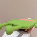 Funny 3D Frog Soft Phone Case For iPhone 14 13 11 12 Pro Max XS XR X 7 8 Plus SE Cartoon Cute Shockproof Bumper Cover. 