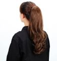 Long Straight Claw Clip On Ponytail Hair Extensions 24Inch Heat Resistant Pony Tail Hair piece For Women Daily Party. 