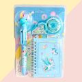 Cute Cartoon Stationery Set For Girls Boys Stationery Items For Girls Boys Pencil Box, Pencil Case, Geometry Pouch, Crayons Colors Early Learning School Stationery In Unicorn, Frozen, Hello Kitty, Spiderman, McQueen, Doraemon Car Gift For Girls & Boys. 