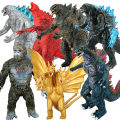Star Godzilla Big Red Lotus Mechanical Space Godzilla Vs King Kong Kedola Soft Rubber Monster Hand Toy. 