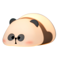 Panda Animal Lamp Squishy Lamp 3 Level Dimmable Silicone Touch Night Light for Room Decor. 