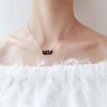 Gold Chain With Beautiful Black Swan Duck Necklace Korean Jewellery For Women - Gold Chain Neck Statement Collar Chains Shining Female Jewellery For Girls. 