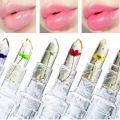 COSMET PK High Quality Transparent Color Changing Flower Jelly Lipstick. 