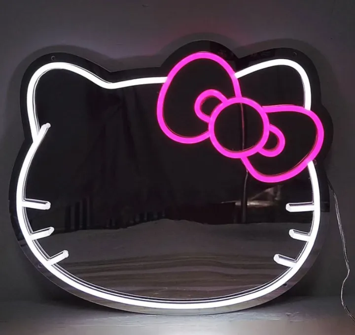 hello%20kitty%20neon%20mirror%20,%20Neon%20Mirror%20,%20Makeup%20Mirror%20neon%20Sign%20Room%20Decor%20-%20Image%204