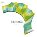 1 Pair Hand Swimming Fins Silicone Frog Flippers for Snorkeling Surfing en Cyan. 