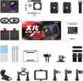 Campark X15 X15 Touch Screen 4K 30fps WiFi Ultra HD Waterproof Sports Sports and Action Camera  (Black, 16 MP). 