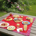 Customize dastarkhwan parachute material Dastarkhwan Parachute fabric Sardar Collection Dining mat Waterproof Easy to clean Foldable Dastarkhwan Portable dining spread Lightweight Durable Tear-resistant Heat resistant Multi-purpose Table protector Picnic. 