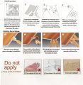 Repair Tape Patch, 60 x 183cm (2feet x 6feet) Wood Textured Adhesive for Door, Table and Chair. 