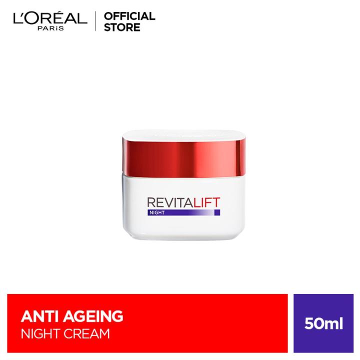 L'Oreal Paris - LOreal Revitalift Classic Night Cream 50 ML Anti-Aging