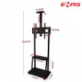 ENRG TL- 1700 Rolling TV Trolley Moveable Tv Stand With Wheels For 32 To 70 Inches LED LCD OLED Panel Adjestable Height Up to 2100mm. 